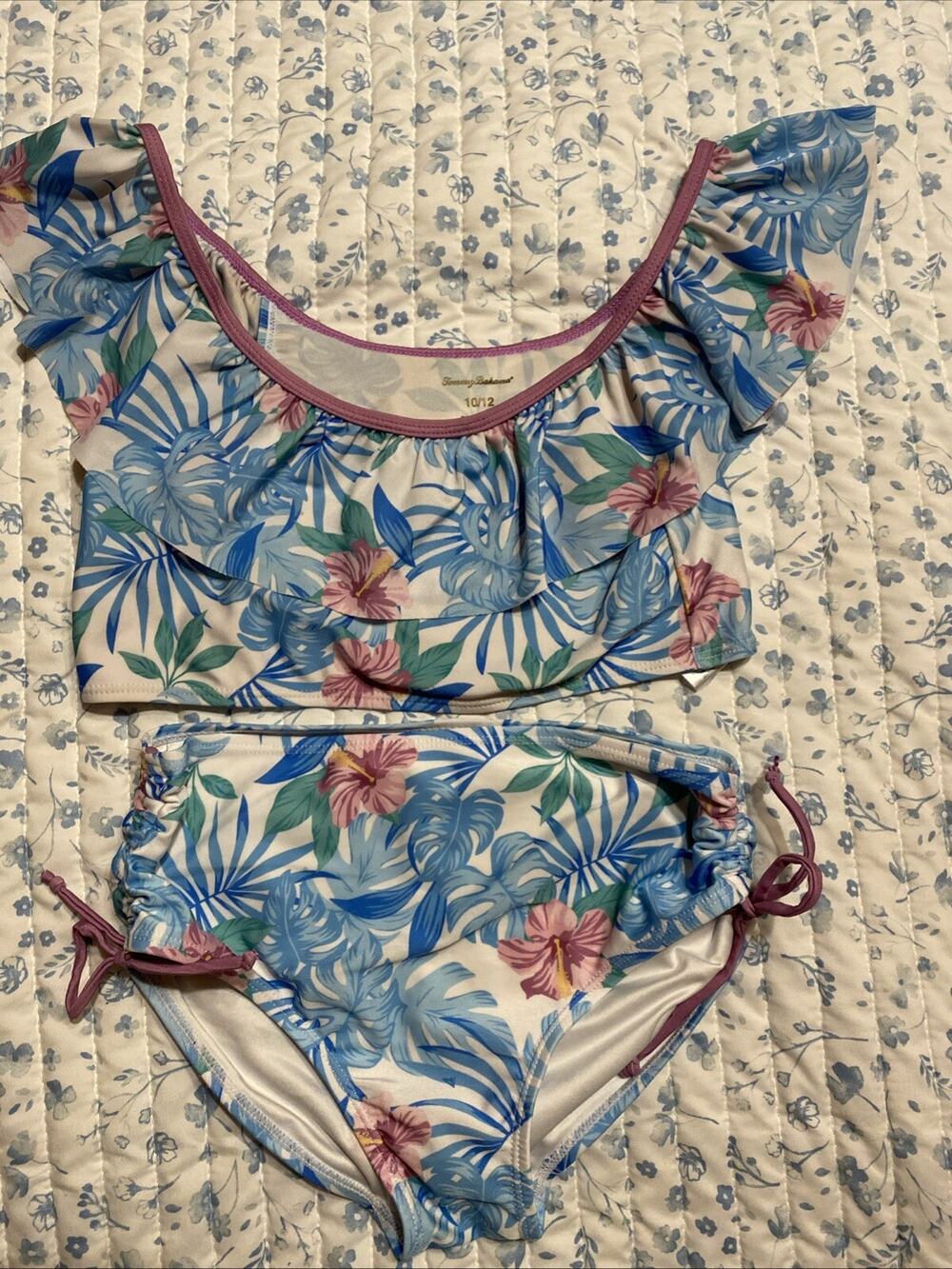 Tommy Bahama Swimsuit Girls Size 10/12